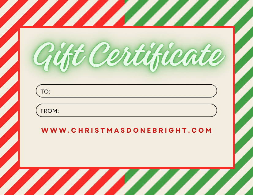 Gift Certificate