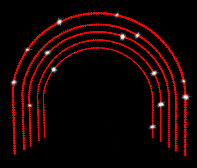 ARCH-SET OF 5 COLOR CHANGING