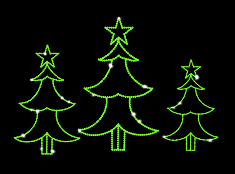 CHRISTMAS TREE TRIO- COLOR CHANGING