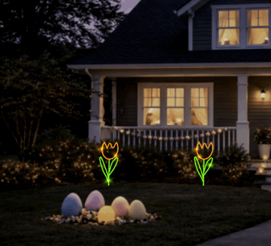 dancing spring tulips.gif