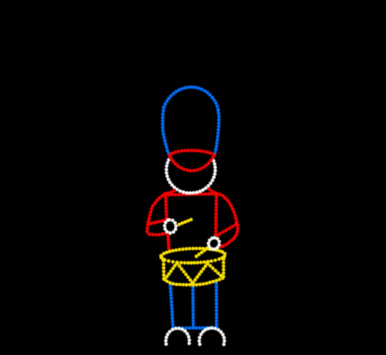 DRUMMING TOY SOLDIER 6 FT
