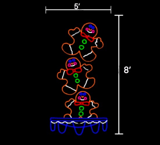 GINGERBREAD ON TRAMPOLINE