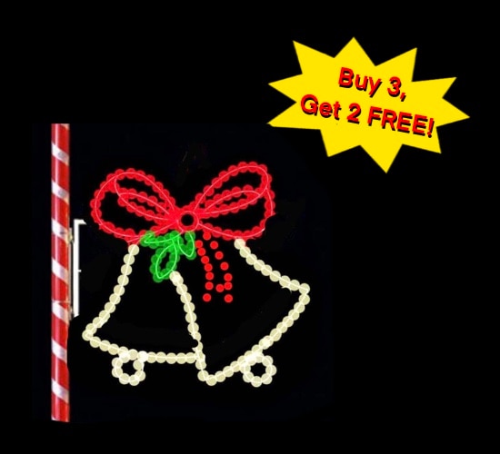 POLE MOUNT BELLS-- BUY 3, GET 2 FREE!