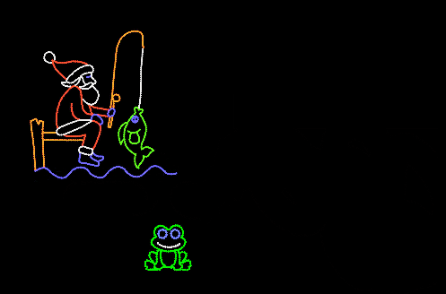 GONE FISHIN' SCENE